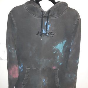 Hollister Black Red & Blue Color Pop Men's Size M Hoodie